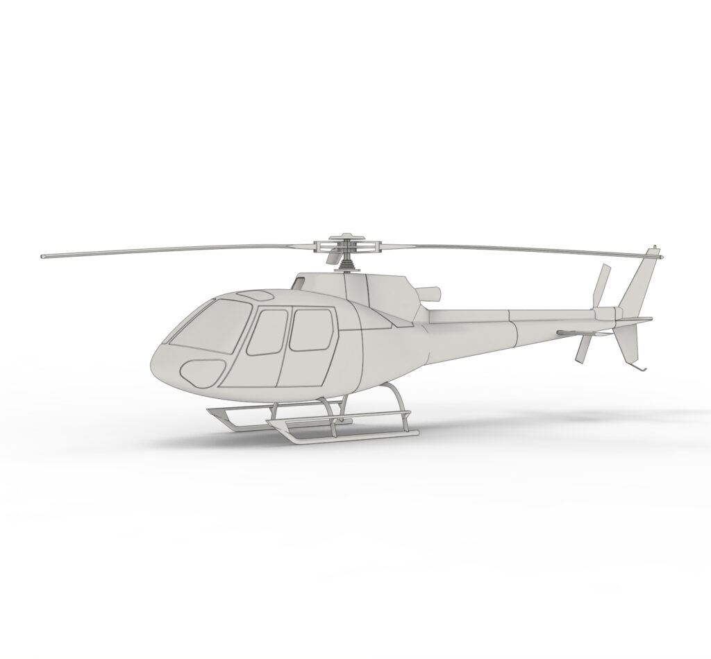 Ecureuil AS 350 B3 (H125) - STL - Dimville Aircraft - Kits & STL ...