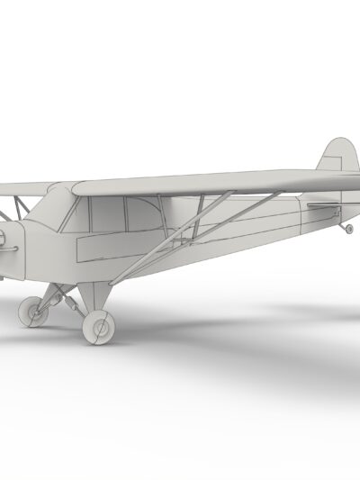 Piper J-3 Cub - STL