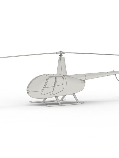 Robinson Helicopter R-44 - STL