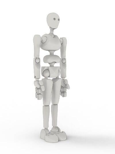 Mr Bones RC model Pilot (Stickybones replica) - STL