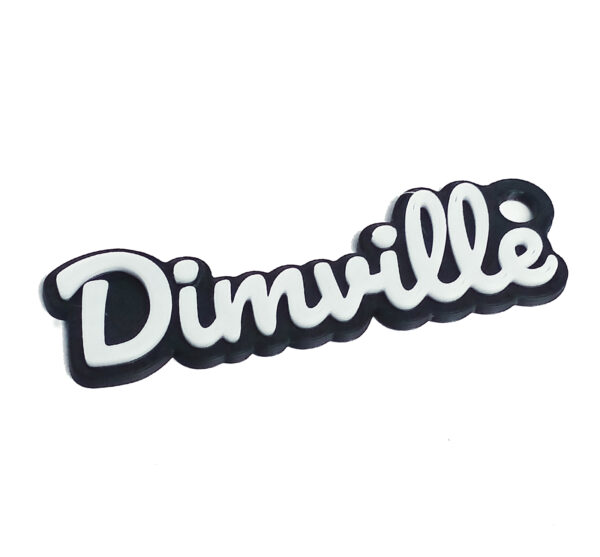 Dimville Aircraft keychain - 3D printed v2 - Image 2