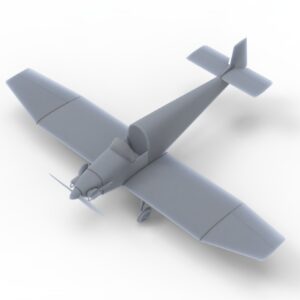 Jodel Bébé D92 Torpedo - Exposed engine  - Resin Kit