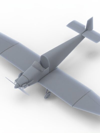 Jodel Bébé D92 Torpedo - Exposed engine  - Resin Kit