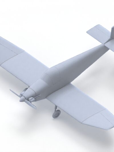 Jodel Bébé D92 - Exposed engine  - Resin Kit