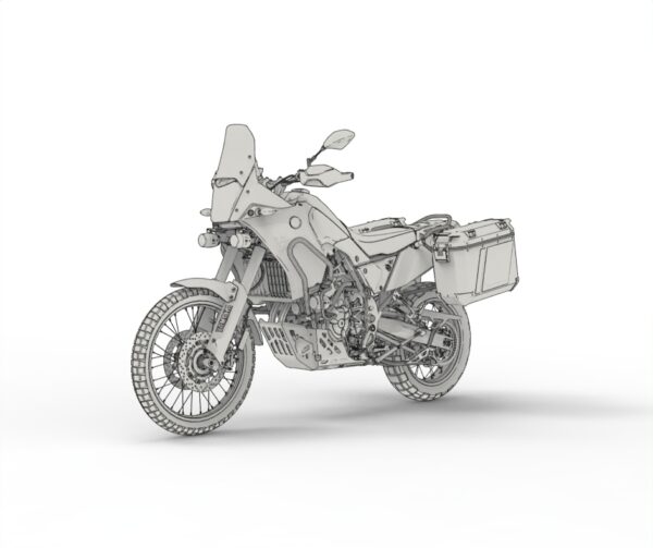 Yamaha tenere 700 T7 - STL