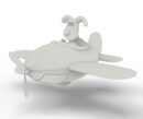 Wallace & Gromit plane - Toon STL