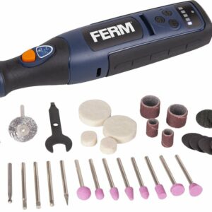 Mini 8V Cordless Rotary Tool with USB Charging and 24-Piece Accessory Set
